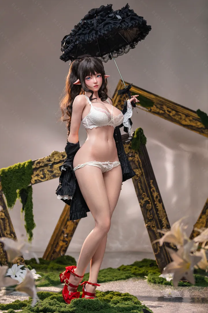 155cm (5ft1) E罩杯 輕量化 矽膠 性愛娃娃 ROS 头部 Freesia